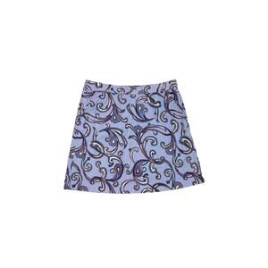 Clover by Bobby Jones Skirt Blue Paisley Straight Active Golf Skort Size 4